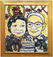 似顔絵作品