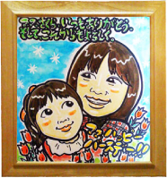 似顔絵作品