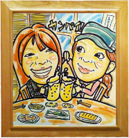 似顔絵作品